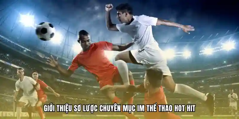Giới thiệu sơ lược chuyên mục IM thể thao hot hit